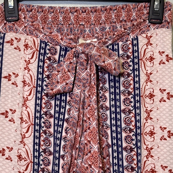 Japna Palazzo Wrap Around Open Leg Lounge Wear Boho Fly Away Pants Size Small - Picture 2 of 9